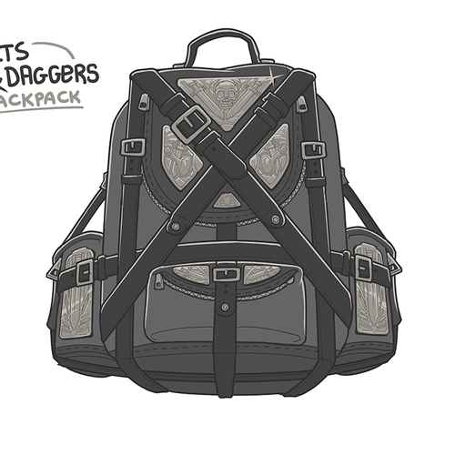 Medieval backpack outlet