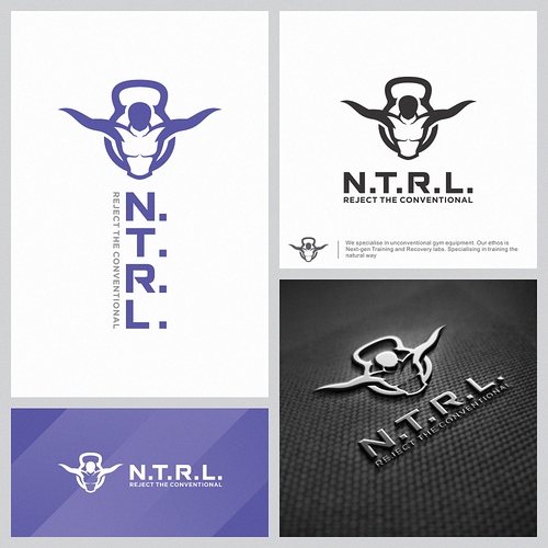 Powerful new logo for our gym equipment business Réalisé par Q_N