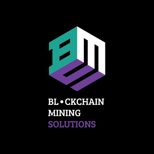 Tech Future Logo Required - Blockchain Mining Solutions Design by Yo! Studio