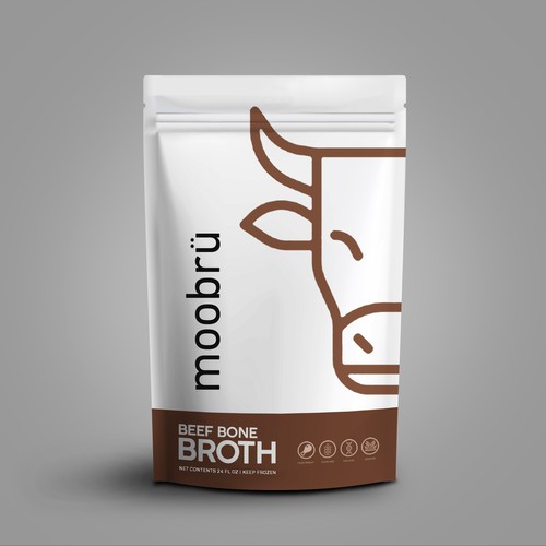 Bone Broth Package Design by sougatacreative