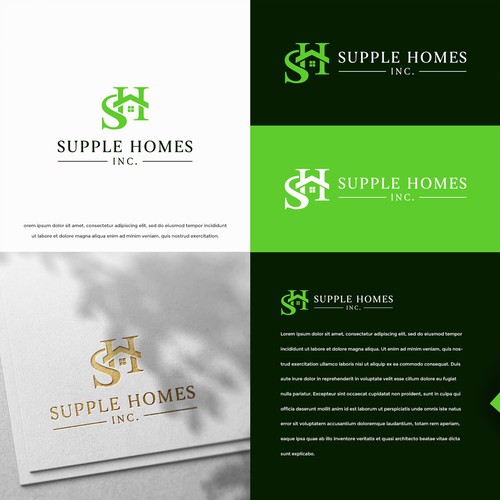 Revamp and refresh a custom home builder's current logo Design by GranzCreative