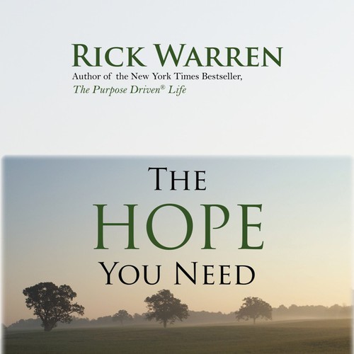 Design Rick Warren's New Book Cover Diseño de Janine36