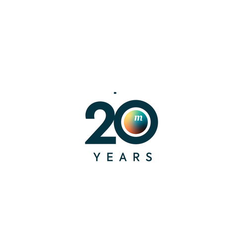 Design a 20 year company logo to celebrate this milestone. Design by Argim