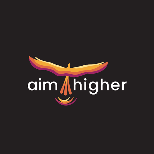 aim higher-ontwerp door Alternotif