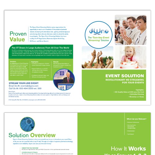 Need brochure for super duper start up company in Silicon Valley Diseño de phoebetsui