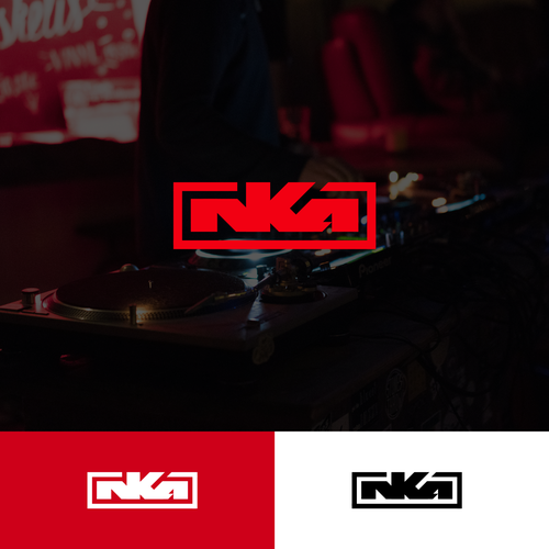 DJ Name Logo Needed for Marketing- NKA (No Kids Allowed) Design by Paskids