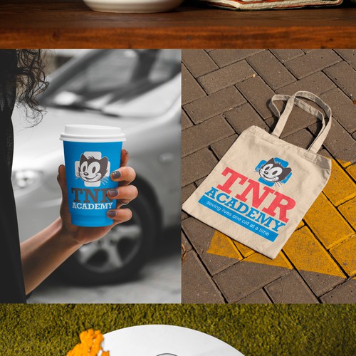 Calling all cat lovers! Design an online TNR (Trap-Neuter-Return) Academy logo and save cats! Design by Adèle ★