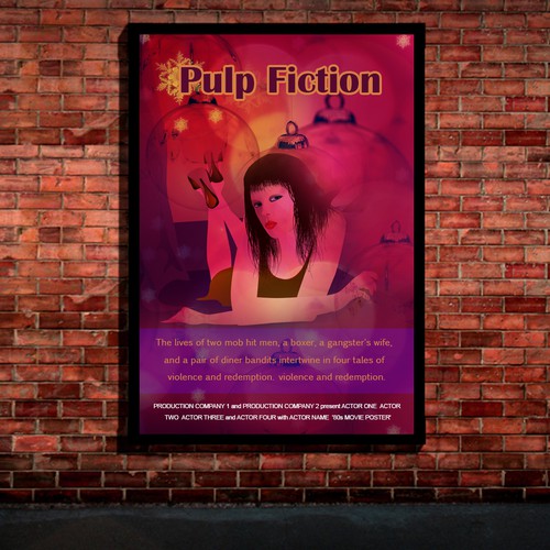 Create your own ‘80s-inspired movie poster! Design by Asmarica