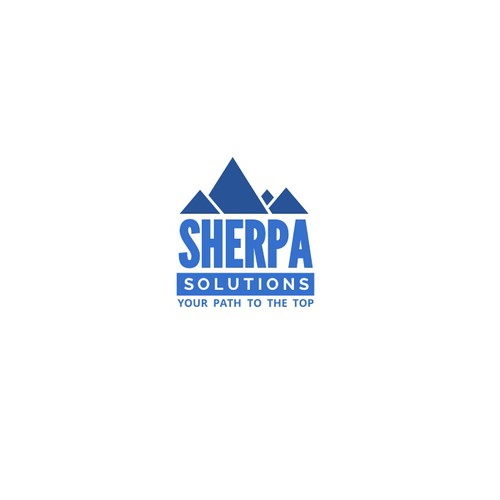 Create a powerful logo for Sherpa Solutions that will make people want to climb the career ladder Diseño de Gagegoo