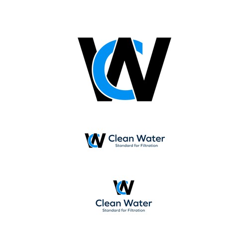Simple Clean Logo for Water Filtration Company Design by Sidd-81