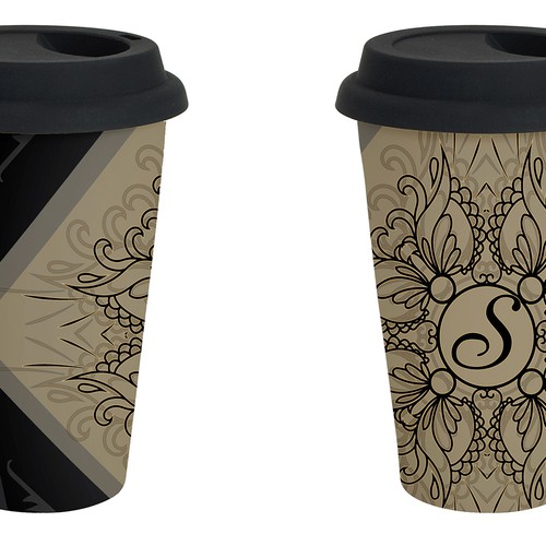 Artwork Design for Paper Cups Design by ArtemisDesigns