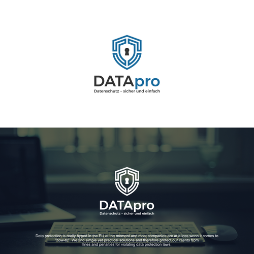 Data Protection needs a stylish logo. Are you up to that? :-) Design by Yodhitama