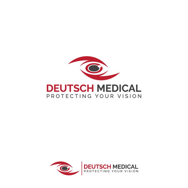 Design by URRICANE _ titled "Deutsch Medical Logo"