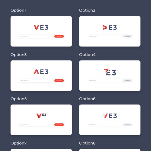 VE3 - Simple Video Downloader Website | Google Style Ontwerp door jezz