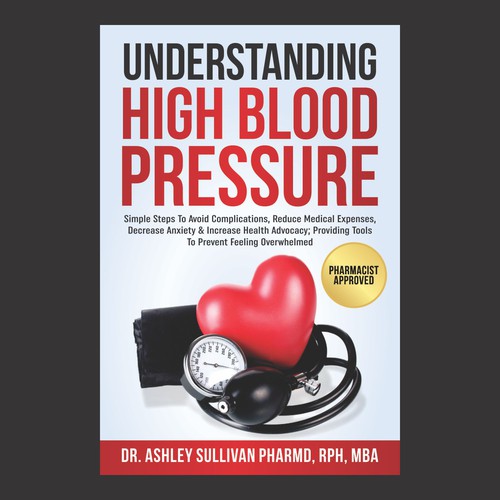 Book Cover for Health Care Series - This book is a Complete Guide to Blood Pressure Design réalisé par kmohan