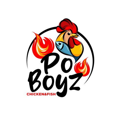 Po Boyz Design réalisé par Rockbird