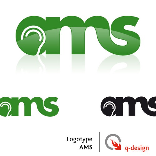 AMS Logo Diseño de q-design