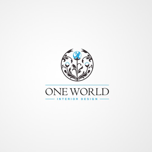 New logo wanted for One World Interior Design Diseño de Bazilevskyi Anton