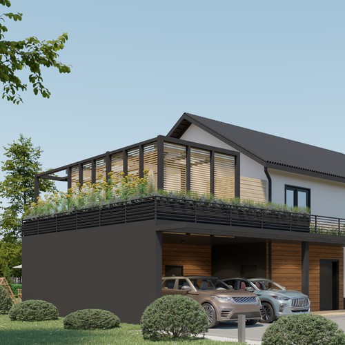 Ideation: Roof Top Terrace Design by Muzaena