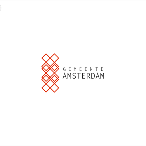 Community Contest: create a new logo for the City of Amsterdam Diseño de as'ad17