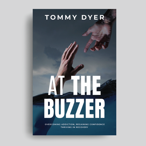 Book cover for inspirational, comeback story out of addiction into recovery! Design by ritasriharningsih