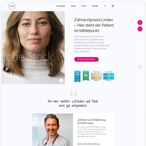 Web page design contest entry by Designer SE15