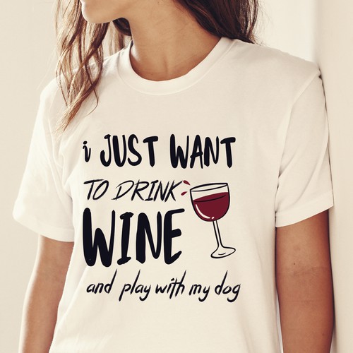 Wine T-shirt Designs: the Best Wine T-shirt Images | 99designs