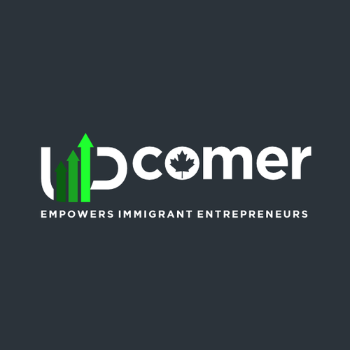 An Approachable Logo For A Company breaking down barriers for immigrant entrepreneurs in Canada Design by 23nD24