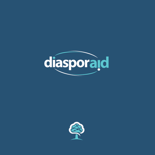 Design a powerful logo for diasporaid, an impact-oriented network/platform for expats Design by PixelBot