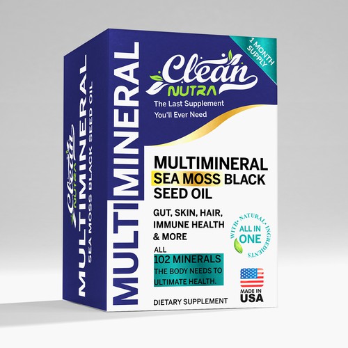 Design A Stunning Supplement Box for Best Selling Supplement Brand Design by DagDigi