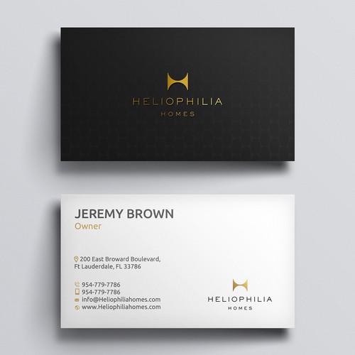 Luxury Custom Home Builder Business Cards needed Design by Azzedine D