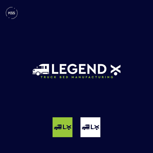 Legend X Truck Bed's Logo Design by KSSergiy™