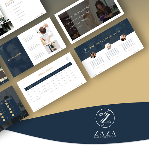 New presentation template to compliment our awesome new website Design by jose leandro