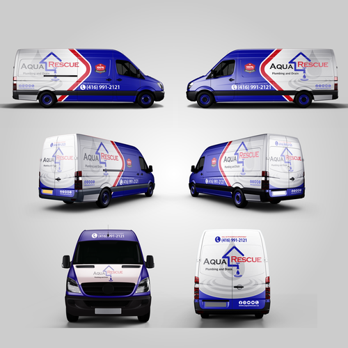 Aquarescue Van Wrap Design by ATJEH™