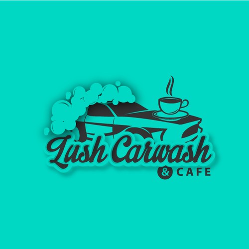 Create a fun cool carwash brand with earthy colours. Design by Vaart™