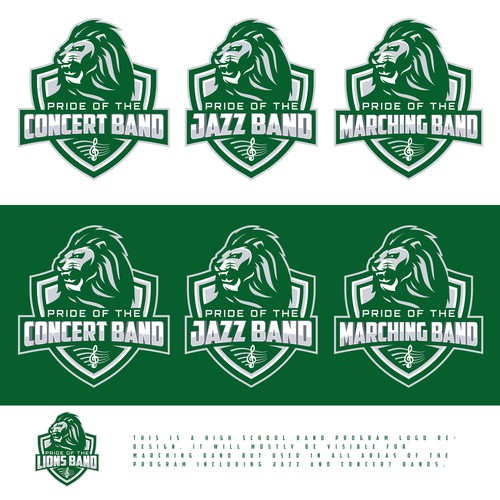 marching band logos