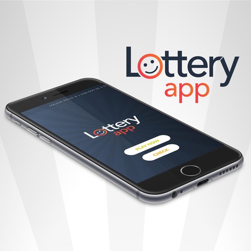 Design of a lottery app Design réalisé par Samuel.Z