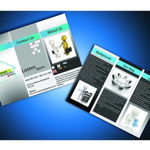 Create the next 3 fold brochure for Centum Boulevard Hypothécaire inc