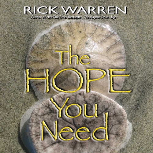 Design Rick Warren's New Book Cover Diseño de DBeck1562