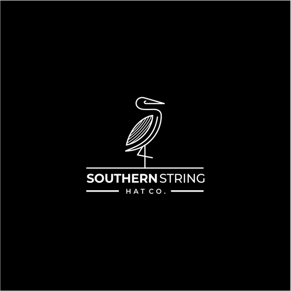 Design by SBS GRAPHICS titled "Southern String Hat Co."