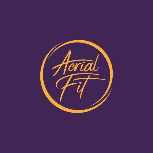 "Aerial Fit" Logo for our new aerial sports shop Design by -anggur-