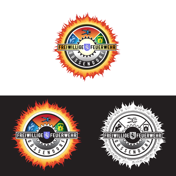 Design realizzato da Cudenks85 intitolato "Logo concept for Freiwillige Feuerwehr Gössendorf "