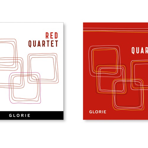 Glorie "Red Quartet" Wine Label Design デザイン by Andy J