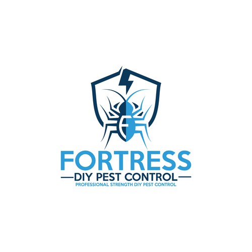 Fortress DIY Pest Control Design by ✅ LOGO OF GOD ™️