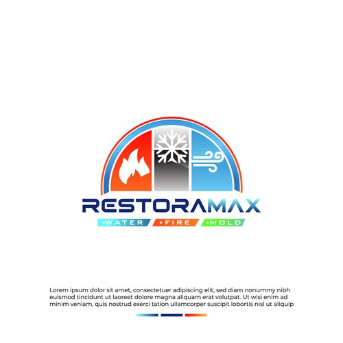 Restoration Company Branding. Design by Meeeeeerr_25