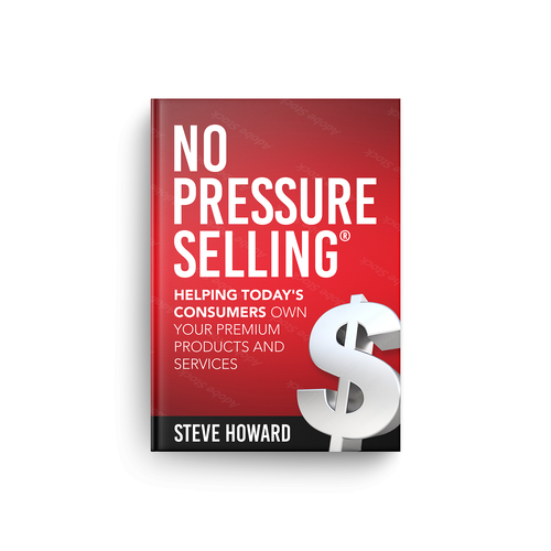 Diseño de Create an updated professional Book Cover for No Pressure Selling de anajaodesigns