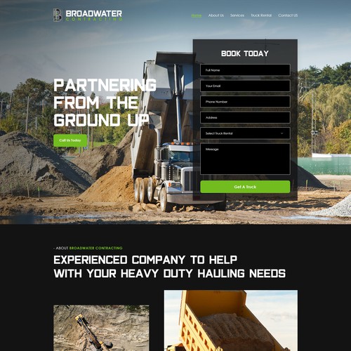 Trucking redesign of website Design von Designs Alpha