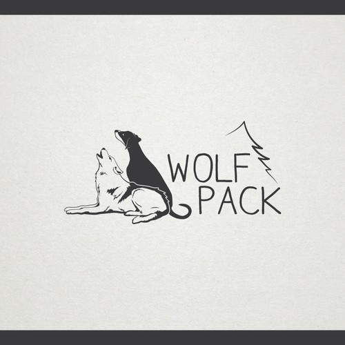 Create a logo for Wolf Pack Design by Khramova