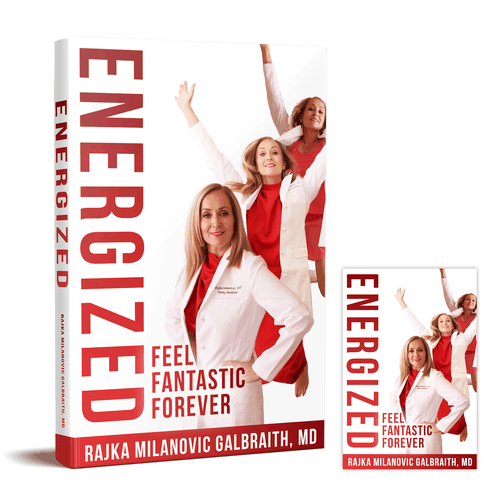 Design a New York Times Bestseller E-book and book cover for my book: Energized Ontwerp door EsoWorld