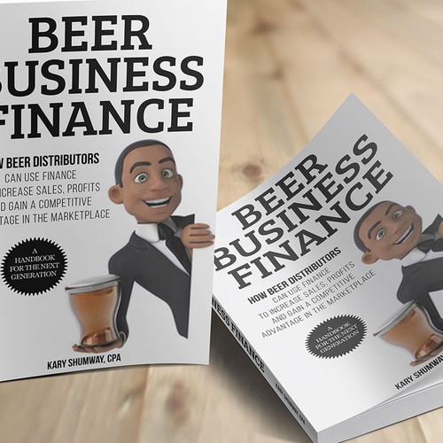 Design an award-winning book cover for the beer business Design by Ciusan